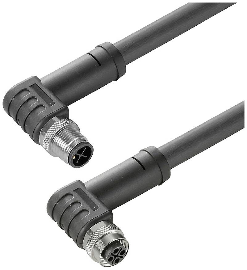 Weidmüller 2050470500 Sensor-/Aktor-Anschlussleitung M12 Stecker 5.00 m Polzahl Sensoren: 3+PE 1 St.