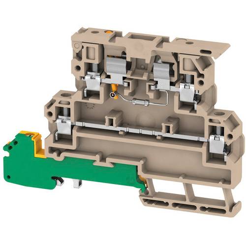 Weidmüller 1518330000 Sicherungsreihenklemme 4 mm Schrauben Beige 50 St.