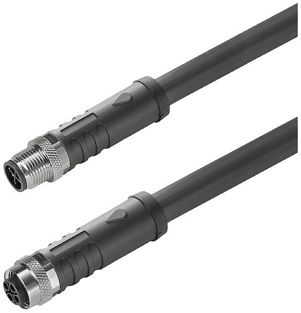 Weidmüller 2050060500 Sensor-/Aktor-Anschlussleitung M12 Stecker 5.00 m Polzahl Sensoren: 2+PE 1 St.