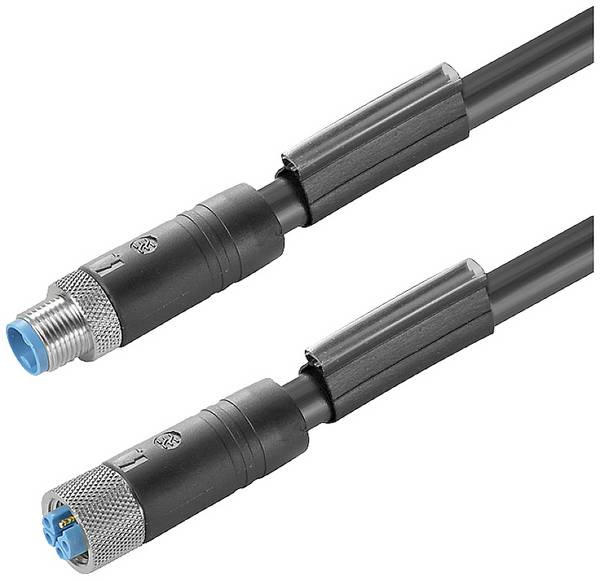 Weidmüller 2455250500 Sensor-/Aktor-Anschlussleitung M12 Stecker 5.00 m Polzahl Sensoren: 4+PE 1 St.