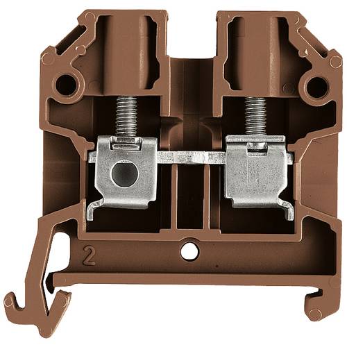 Weidmüller 2566280000 Reihenklemme Schrauben Braun 1 St.