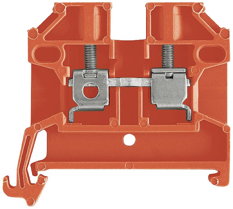 Weidmüller 2566530000 Durchgangsreihenklemme Schrauben Rot 100 St.