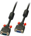LINDY VGA Verlängerungskabel VGA 15pol. Stecker, VGA 15pol. Buchse 0.50 m Schwarz 36391 VGA-Kabel