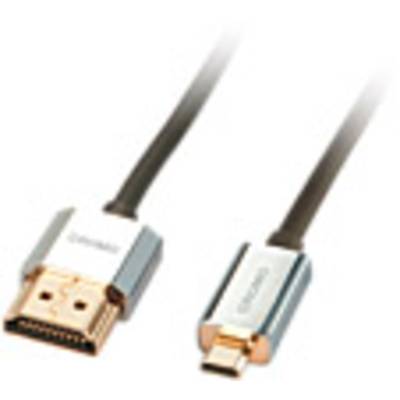 Ein HDMI-Kabel und ein Mini-HDMI-Kabel liegen nebeneinander. Das Bild zeigt die Unterschiede der Anschlüsse beider Kabeltypen.