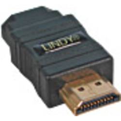 Image of LINDY 41231 HDMI Adapter [1x HDMI-Stecker - 1x HDMI-Buchse] Schwarz