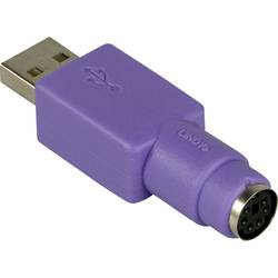 Image of LINDY USB / PS/2 Tastatur/Maus Adapter [1x USB 2.0 Stecker A - 1x PS/2-Buchse]