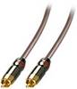 LINDY 37901 Audio Anschlusskabel [1x Cinch-Stecker - 1x Cinch-Stecker]