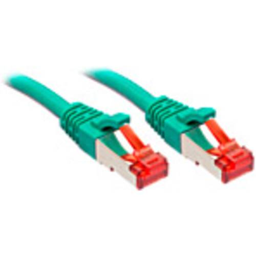 Thumbnail - LINDY 47750 RJ45 Netzwerkkabel, Patchkabel CAT 6 S/FTP 3.00 m Grün 1 St.