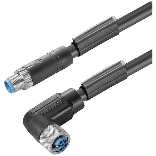 Weidmüller 2455270300 Sensor-/Aktor-Anschlussleitung M12 Stecker 3.00 m Polzahl Sensoren: 4+PE 1 St.