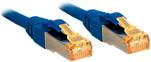 LINDY 47276 RJ45 Netzwerkkabel, Patchkabel CAT 6 S/FTP 0.50 m Blau 1 St.