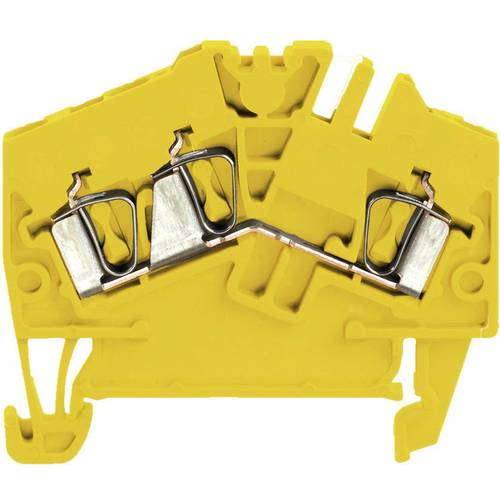 Weidmüller 1946240000 Durchgangsreihenklemme 2.5 mm Zugfeder Gelb 100 St.