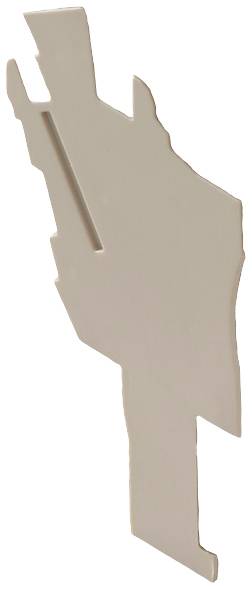 Weidmüller 2474220000 Abschlussdeckel Dunkelbeige 20 St.