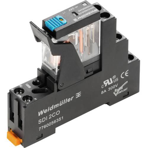 Thumbnail - Weidmüller DRIKIT 48VDC 1CO LD/PB Koppelrelais 48 V/DC 10 A 1 Wechsler 10 St.