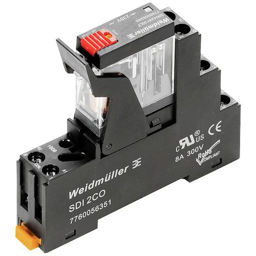 Weidmüller DRIKIT 115VAC 2CO LD/PB Koppelrelais 115 V/AC 5 A 2 Wechsler 10 St.