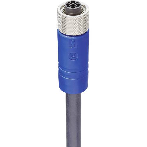 Lumberg Automation 934849002 Sensor-/Aktor-Steckverbinder, konfektioniert M12 Buchse, gewinkelt 5.00 m Polzahl Sensoren:...
