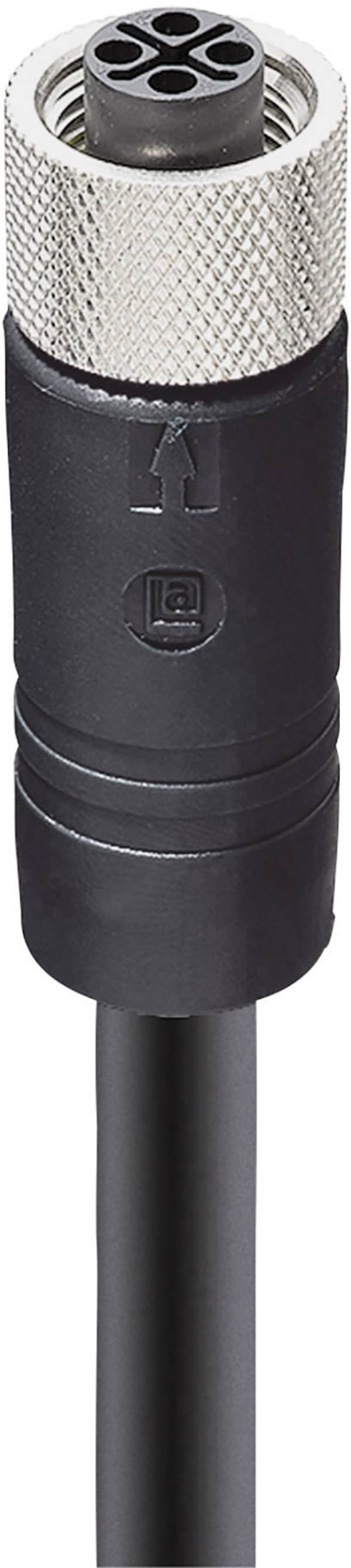 Lumberg Automation 934849340 Sensor-/Aktor-Steckverbinder, konfektioniert M12 Buchse, gerade 5.00 m Polzahl Sensoren: 3+PE 1 St.