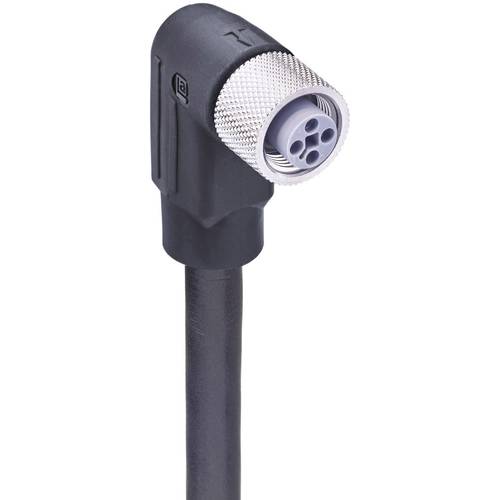 Lumberg Automation 934850310 Sensor-/Aktor-Steckverbinder, konfektioniert M12 Buchse, gewinkelt 5.00 m Polzahl Sensoren:...