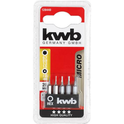 kwb 128440 128440 Bit-Set Stahl 1 St.