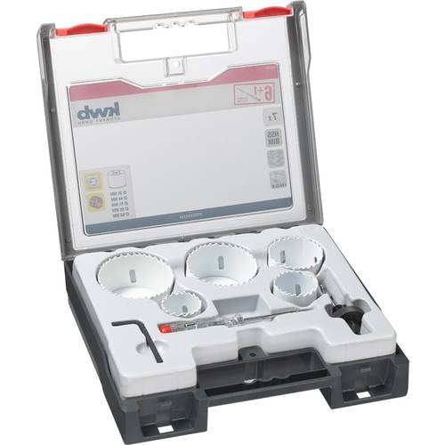 kwb 598260 Lochsägen-Set 7teilig 35 mm, 44 mm, 51 mm, 65 mm, 68 mm C45 1 St.