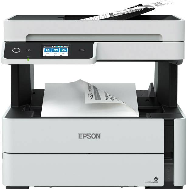 EcoTank ET-M3170 Schwarzweiß Tintenstrahl Multifunktionsdrucker A4 Drucker, Scanner, Kopierer, Fax LAN, WLAN,