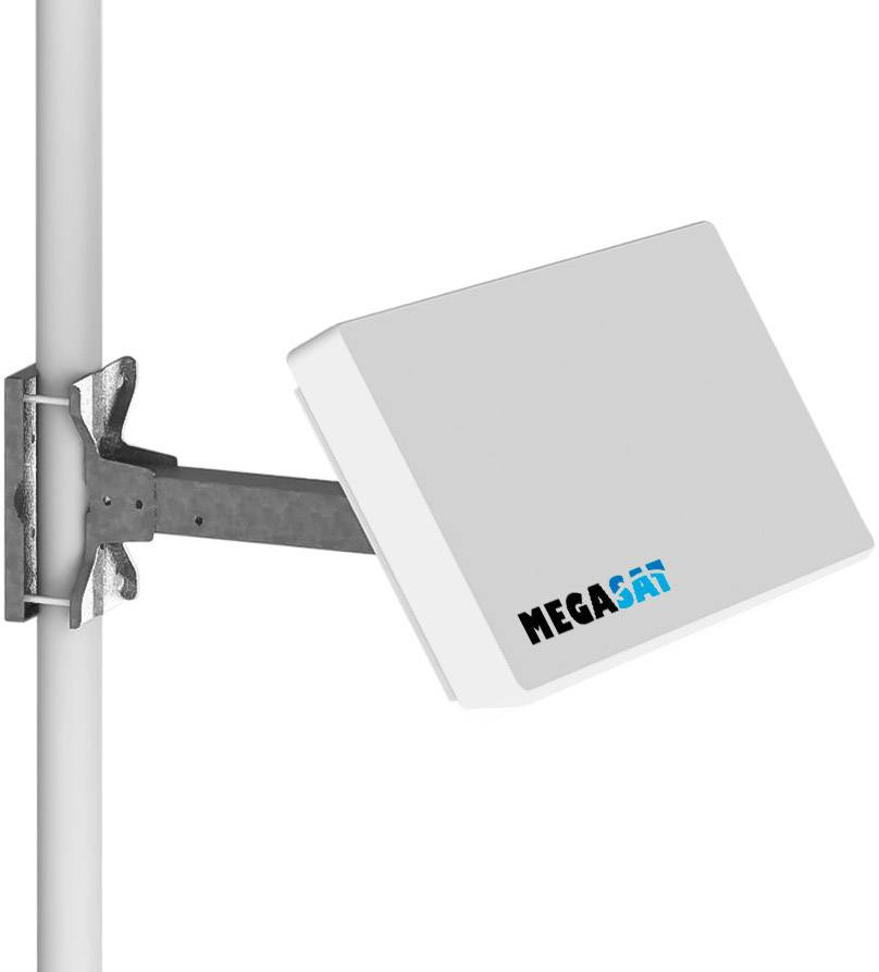 MegaSat D1 Profi-Line SAT Antenne Weiß-5