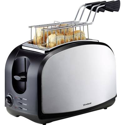 Trisa Crispy Snack Toaster  Edelstahl, Schwarz
