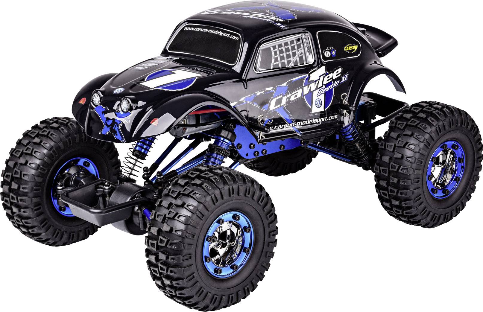 Carson Modellsport X-Crawlee XL Beetle Brushed 1:10 RC Modellauto Elektro Crawler Allradantrieb (4WD) 100% RtR 2,4 GHz-4