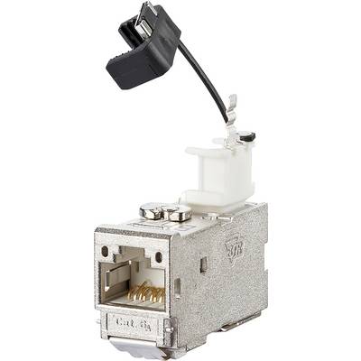 Metz Connect 130B13-E RJ45-Einbaumodul E-Dat, Modul-Steckgesicht CAT 6a 1 St.-0