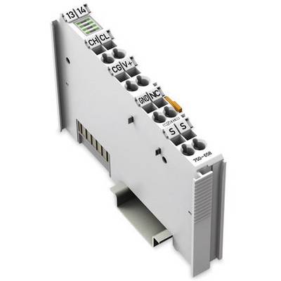 Elektronisches Modul mit mehreren Anschlussklemmen, beschriftet mit 'CH', 'CL', 'CG', 'GND', für industrielle Anwendungen.
