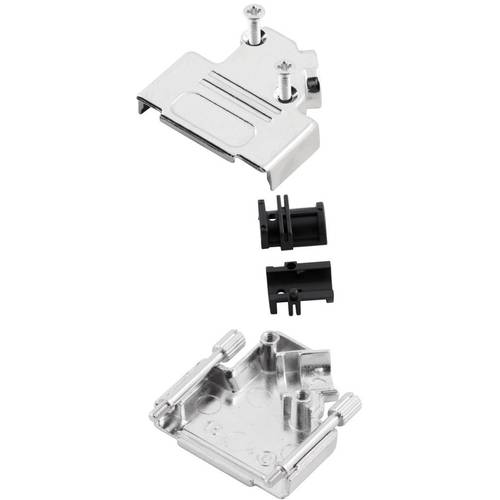 encitech D45ZK37-NM-K 6560-0166-14 D-SUB Gehäuse Polzahl: 37 Zinkdruckguss 45 ° Metall 1 St.