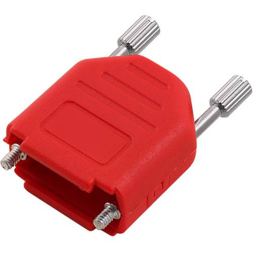encitech DPPK09-FMR-K 6353-0143-01 D-SUB Gehäuse Polzahl: 9 Polyamid 180 ° Rot 1 St.
