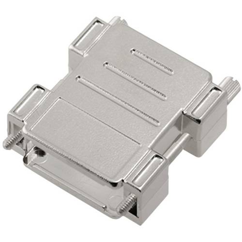 encitech DPAK-M-09-K 1511-0101-01 D-SUB Adaptergehäuse Polzahl: 9 Kunststoff 180 ° Metallic 1 St.