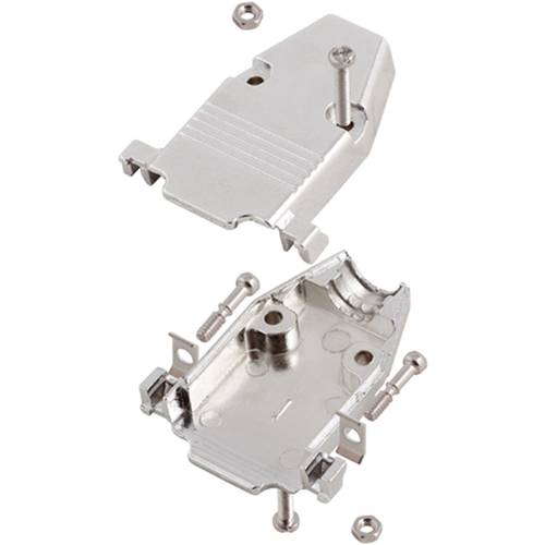 encitech CCOV09ME 2360-0106-01 D-SUB Gehäuse Polzahl: 9 Zinkdruckguss 180 ° Metall 1 St.
