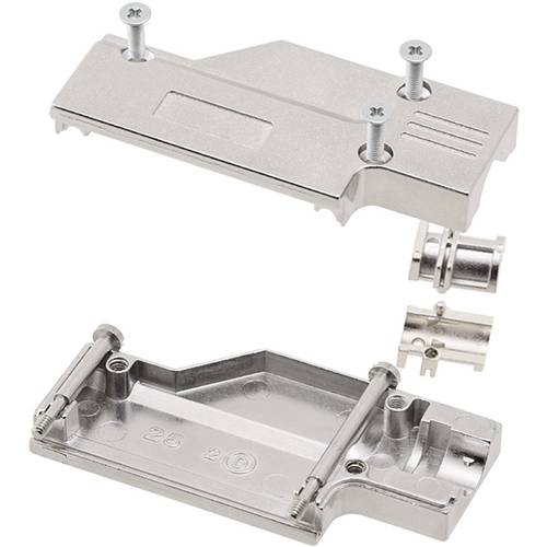 encitech DCMR09-HI-K 6560-0701-01 D-SUB Gehäuse Polzahl: 9 Zinkdruckguss 90 ° Metall 1 St.