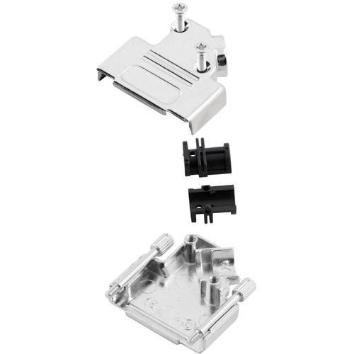 encitech D45ZK25-NM-K 6560-0166-13 D-SUB Gehäuse Polzahl: 25 Zinkdruckguss 45 ° Metall 1 St.