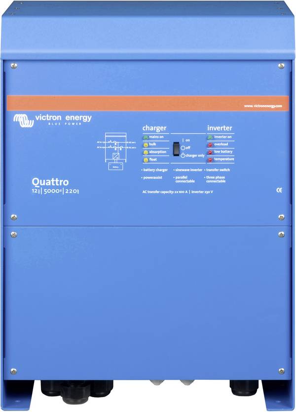 Victron Energy Wechselrichter Quattro 5000 W - 230 V/AC