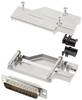 encitech DCMR25-FK-HDP44-W-K 6355-8066-03 D-SUB Stiftleisten-Set 90 ° Polzahl: 44 Lötkelch 1 St.