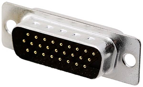 encitech HDS-26-M-T-B-S 2101-0300-02 D-SUB Stiftleiste 180 ° Polzahl: 26 Lötkelch 1 St. Tray