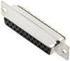 encitech DM25-SS 2101-0200-13 D-SUB Buchsenleiste 180 ° Polzahl: 25 Lötkelch 1 St. Tray