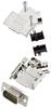 encitech D45PK-M-09-HDP15-W-K 6355-8057-01 D-SUB Stiftleisten-Set 45 ° Polzahl: 15 Lötkelch 1 St.
