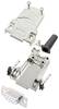encitech DTZF09-DBS-W-K 6355-8044-11 D-SUB Buchsenleisten-Set 180 ° Polzahl: 9 Lötkelch 1 St.