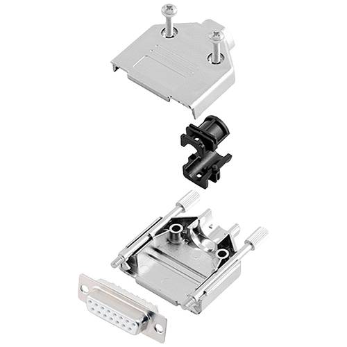 encitech DTPK-M-15-DBS-W-K 6355-8030-12 D-SUB Buchsenleisten-Set 180 ° Polzahl: 15 Lötkelch 1 St.