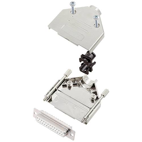 Thumbnail - encitech DTPK-M-25-DBS-W-K 6355-8030-13 D-SUB Buchsenleisten-Set 180 ° Polzahl: 25 Lötkelch 1 St.