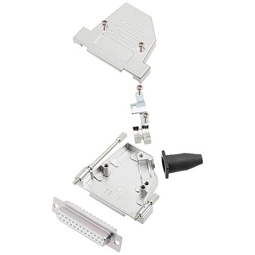 encitech DTSL25-LJSRG-S-DMS-W-K 6355-8042-33 D-SUB Buchsenleisten-Set 45 ° Polzahl: 25 Lötkelch 1 St.