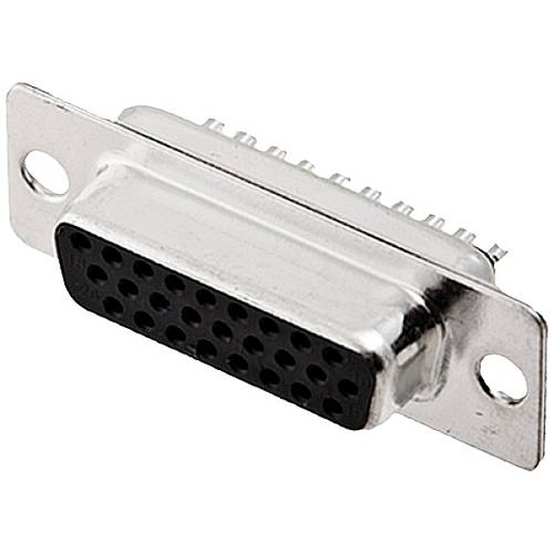 encitech HDS-26-F-T-B-S 2101-0300-12 D-SUB Buchsenleiste 180 ° Polzahl: 26 Lötkelch 1 St. Tray