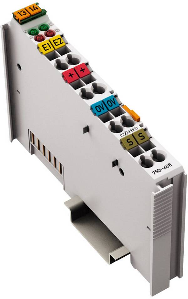 WAGO 750-466 SPS-Analogeingangsmodul 750-466 1 St.