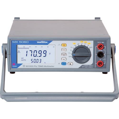 Metrix MX 5060 Tisch-Multimeter digital, analog CAT III 1000 V Anzeige (Counts): 60000