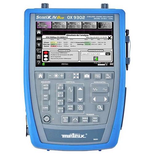Metrix OX 9302 Digital-Oszilloskop 300 MHz 2-Kanal 2.5 GSa/s 12 Bit Multimeter-Funktionen 1 St.
