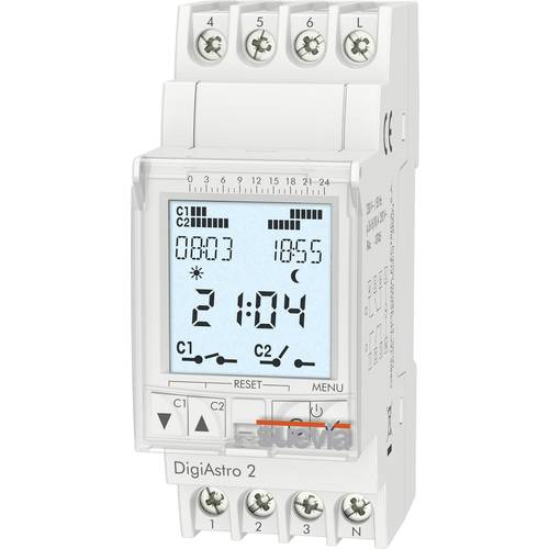 Suevia DigiAstro 2 Hutschienen-Zeitschaltuhr digital 230 V/AC 4000 W