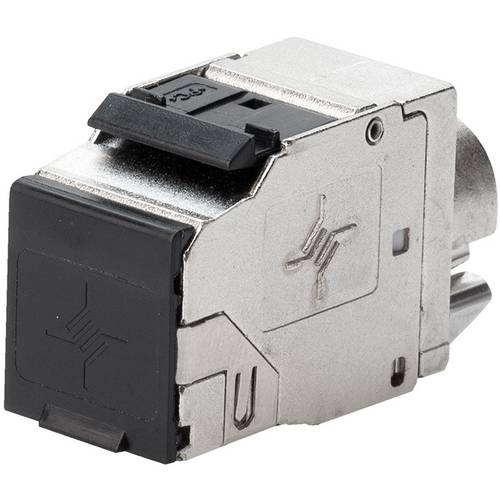 Thumbnail - Telegärtner 100023211 RJ45-Steckverbinder CAT 8.1 100023211 Buchse Polzahl Sensoren 8P8C Metall 1 St.